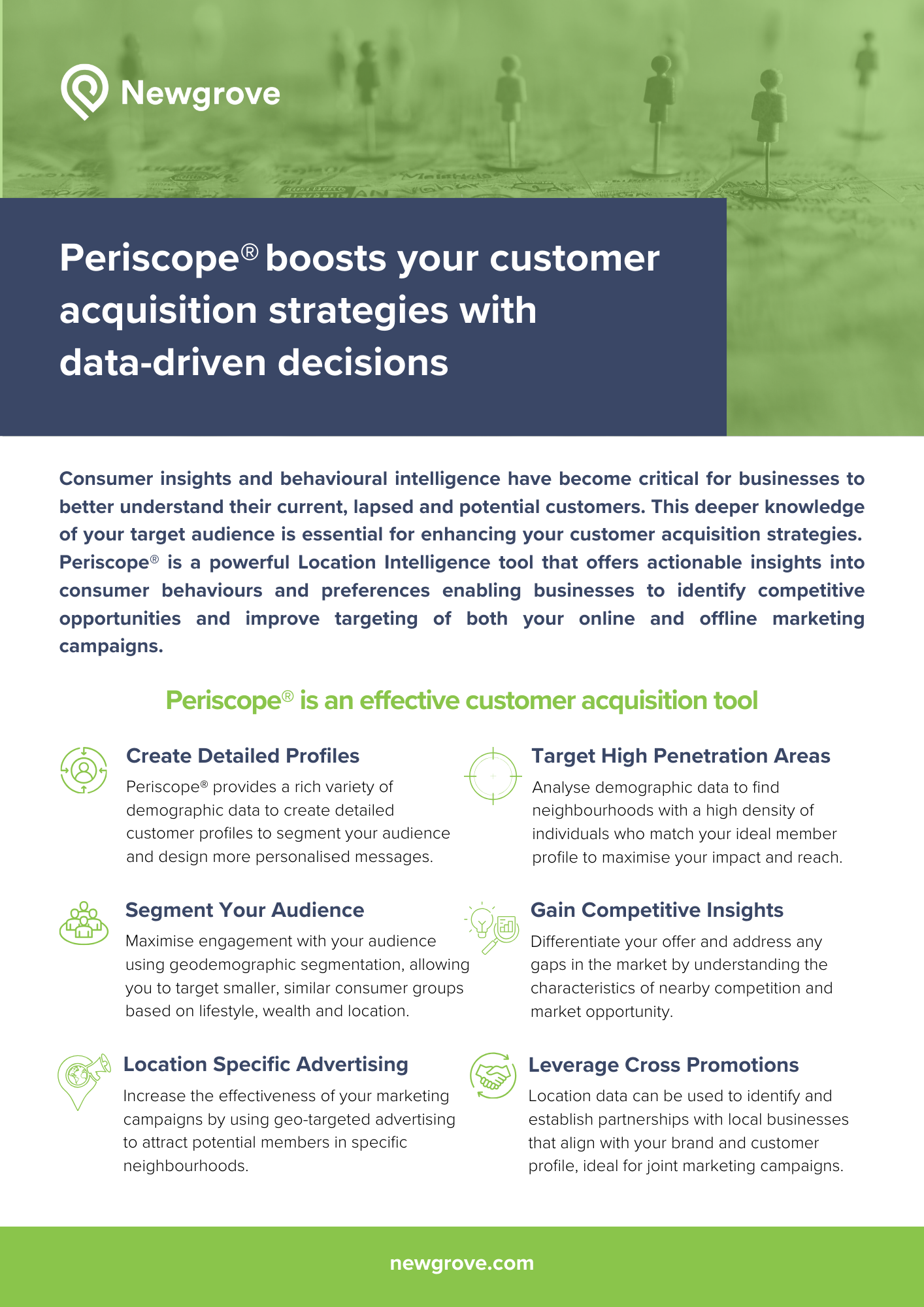 Periscope Customer Acquisition Datasheet image